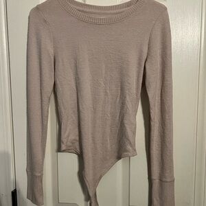 Abercrombie and fitch long sleeve sweater bodysuit size small